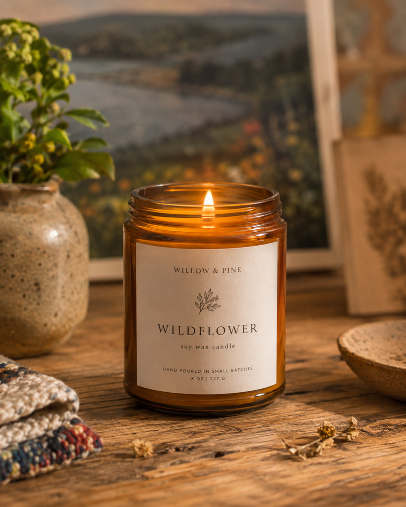 Wildflower Candle